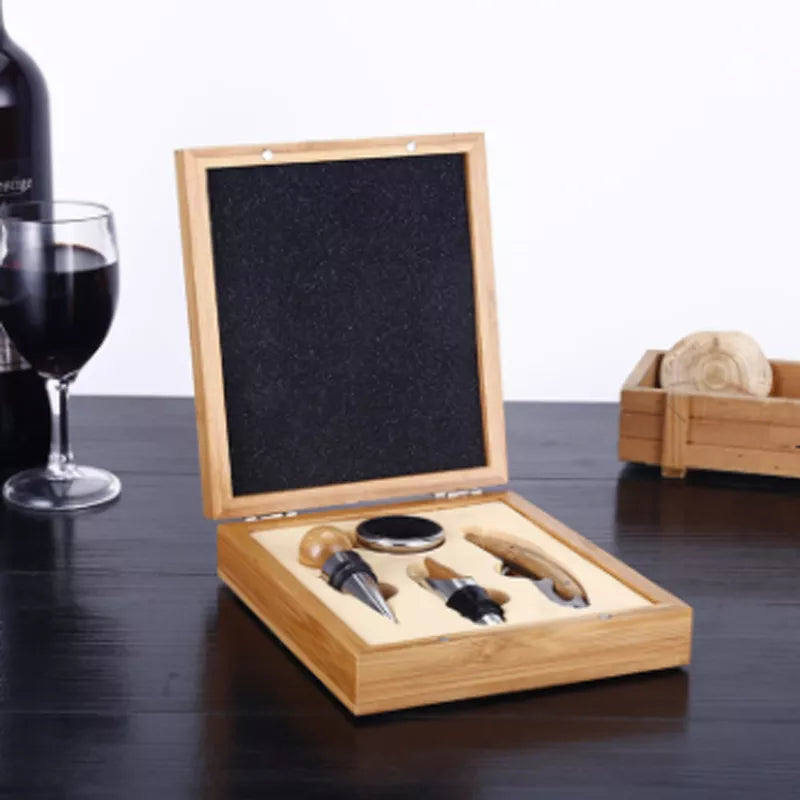 Wood Wine Key Set