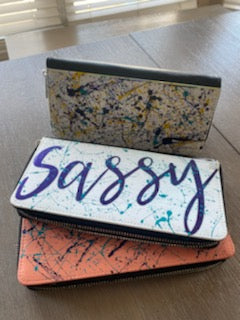 Splatter Women Wallet