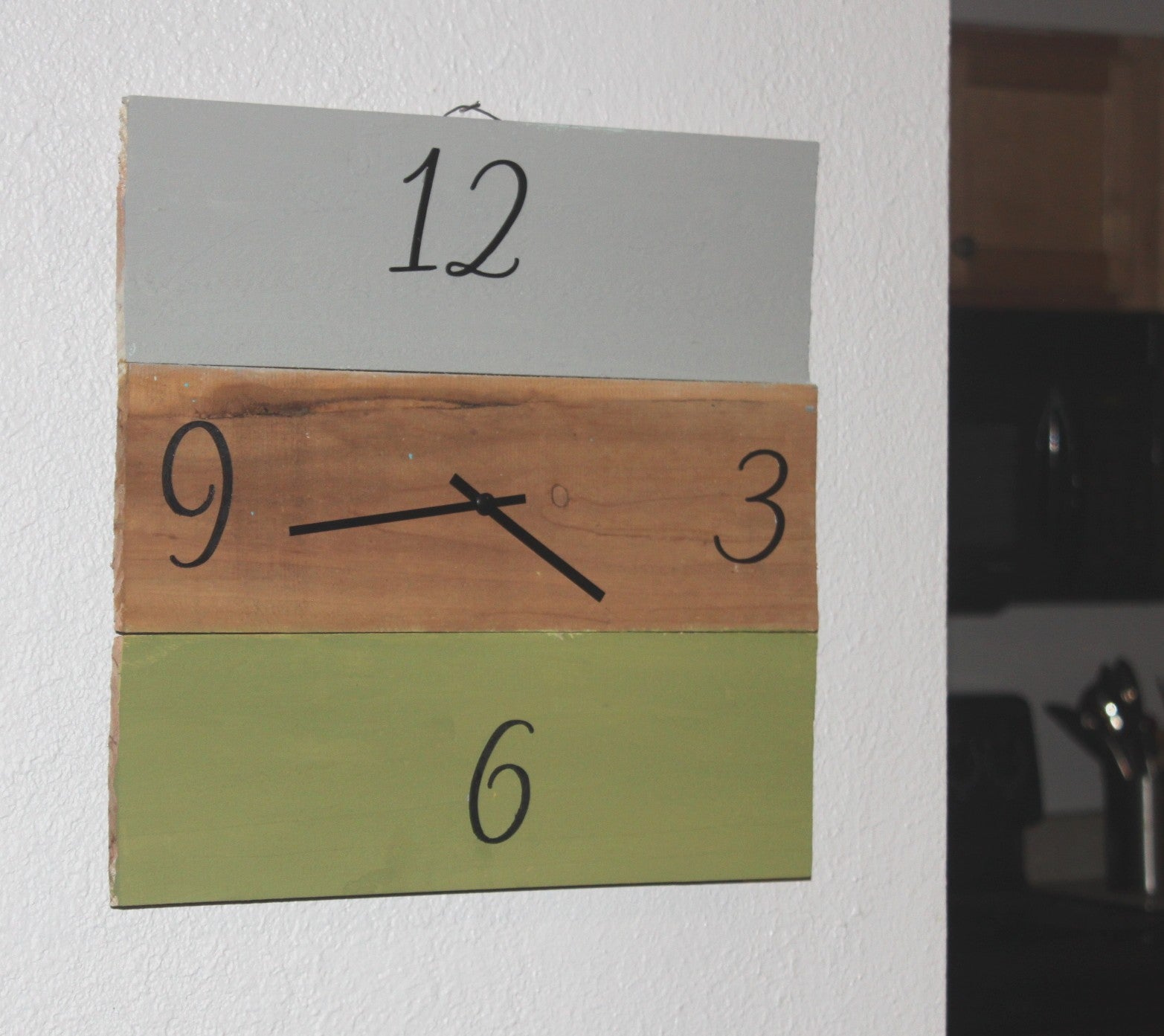 Layer Wood Clock