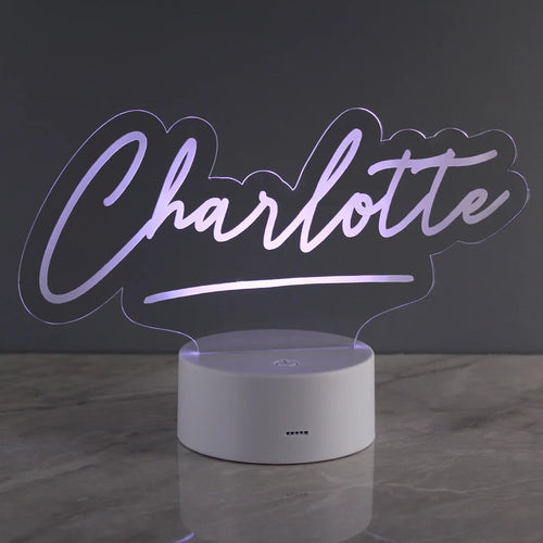LED Kids Name Night Light