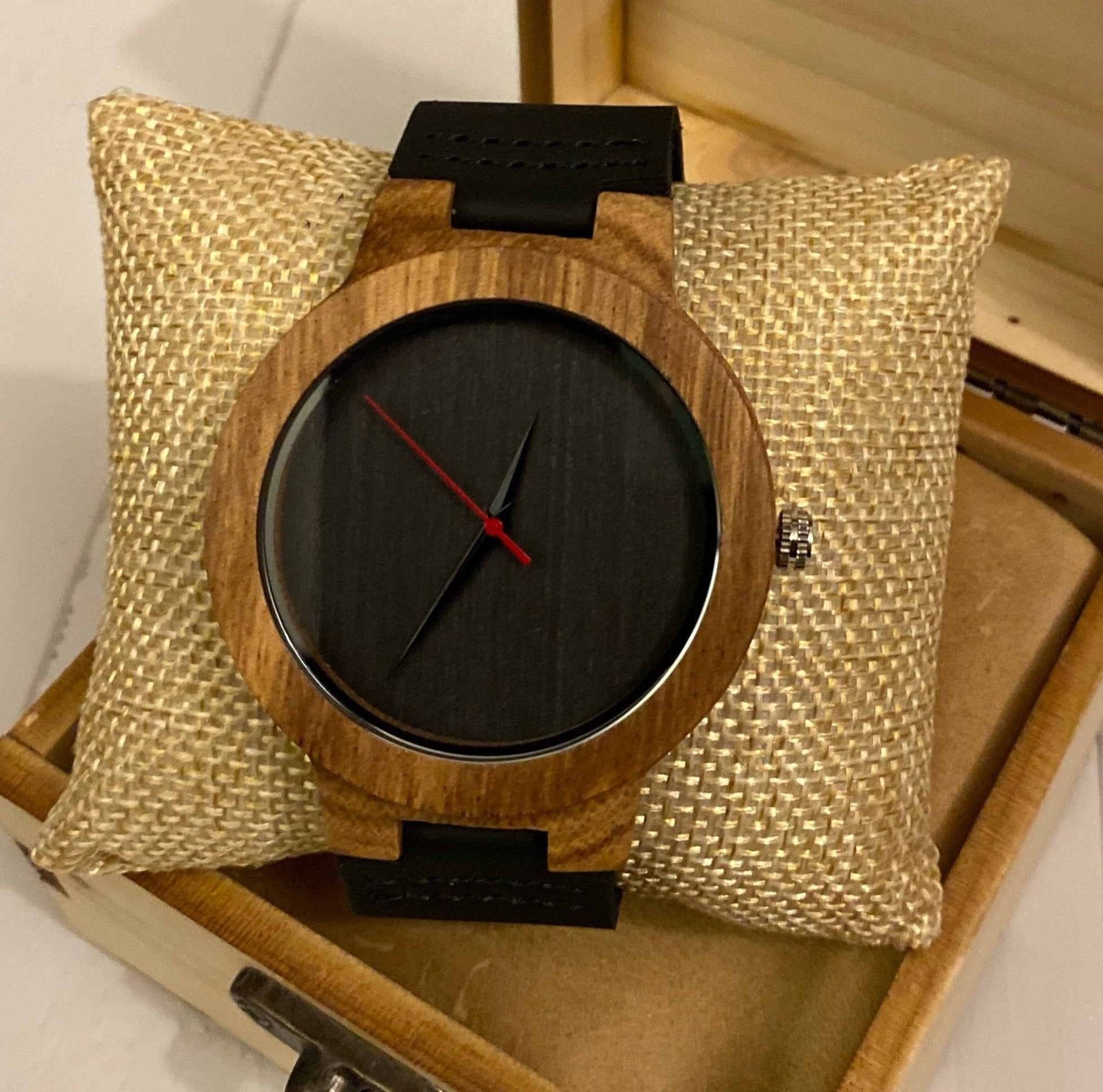 Wood Grey Watch